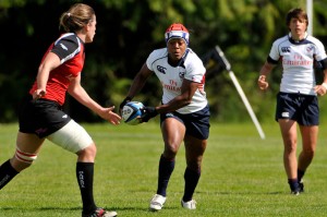 Phaidra Knight visited the UNH Women's Rugby Club