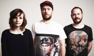 Lauren Mayberry, Martin Doherty and Iain Cook make up CHVRCHES (Photo obtained via Facebook)