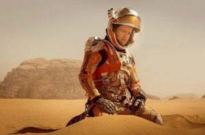 Matt Damon in a scene from The Martian (AP photo)