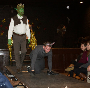 Participants dressed as Shrek and Donkey (Photo by Julie Schneidenbach)