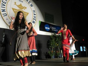Students at the International  Festival performing as Indian dance medley/ Photo by Patricia Oprea