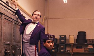 Ralph Fiennes, left, as Monsieur Gustave with Tony Revolori as Zero Moustafa in The Grand Budapest Hotel (AP Photo).
