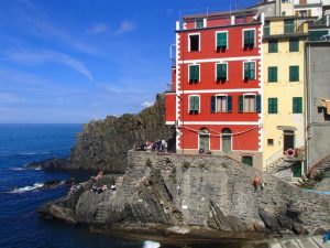 Riomaggiore, one of the little towns that makes up Cinque Terre (Samantha Higgins/Charger Bulletin Photo)