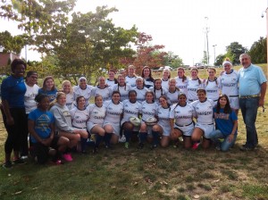 Photo of UNH Women's Rugby (Photo provided by Annalisa Berardinelli)