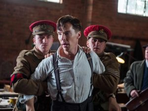 Benedict Cumberbatch in a scene from the The Imitation Game (AP photo)