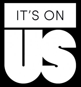 The #ItsOnUs Campaign logo