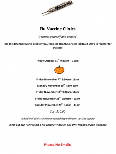Flu Vaccine Clinics