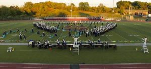 UNH marching band (Photo provided by Sheehan High School)  
