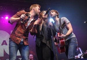 Charles Kelley, Hillary Scott and Dave Haywood formed Lady Antebellum in Nashville, Tenn in 2006 (AP photo) 