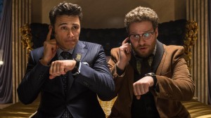 James Franco and Seth Rogan star in The Interview, a comedy worth seeing over break (AP photo)