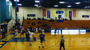 Men’s Basketball welcome back event, Jan. 29 (Photo by Alyssa Mackinnon /Charger Bulletin Photo) 