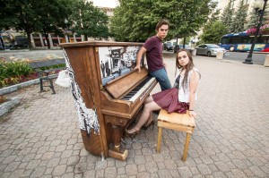 Caption: Jocelyn and Chris Arndt, a brother-sister songwriting duo, hail from Upstate New York (photo obtained via Facebook).