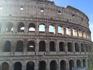 Prato students traveled to Rome and visited the Colosseum  (Photo by Cassidy Robishaw/Charger Bulletin photo)