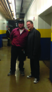 Dave Coulier and Brian Read (photo provided by Samantha Higgins)