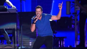 Luke Bryan, a popular country artist, singing at the Academy of Country Music Award show (AP photo)