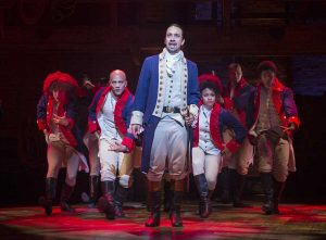 The cast of Hamilton  (The New York Times photo)