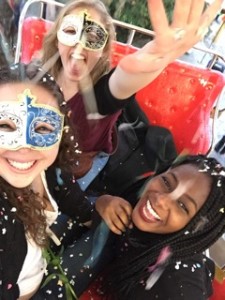 Deanna, Anelia, and Iyana in Viareggio (photo provided by Anelia)