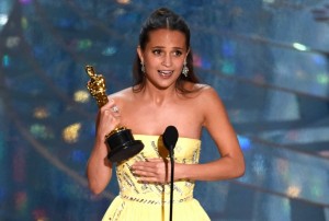 Best Supporting Actress: Alicia Vikander, The Danish Girl