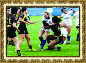 Samantha Reposa, sophomore Women’s Rugby West Haven, Conn. April 2016
