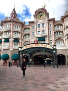 Anelia in EuroDisney  (photo provided by Anelia Marston)